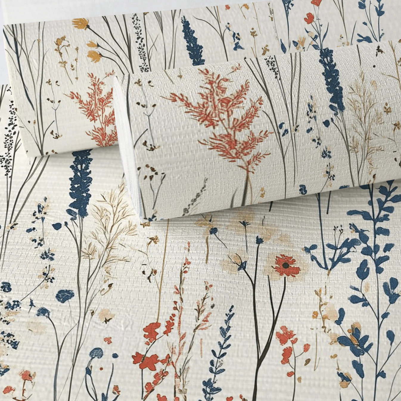 Alma Faux Grasscloth Wallpaper - Image 4