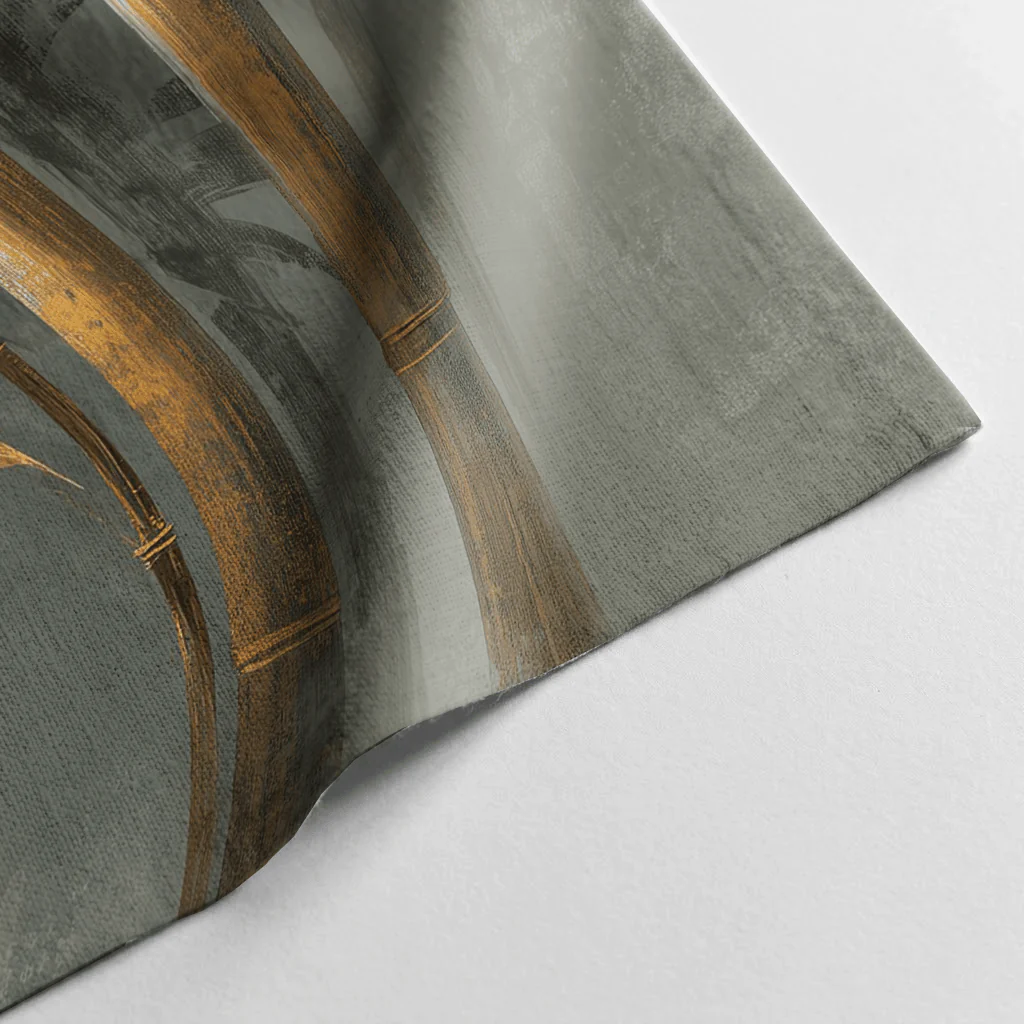 Bamboo in the Mist - Tapestry - Image 4
