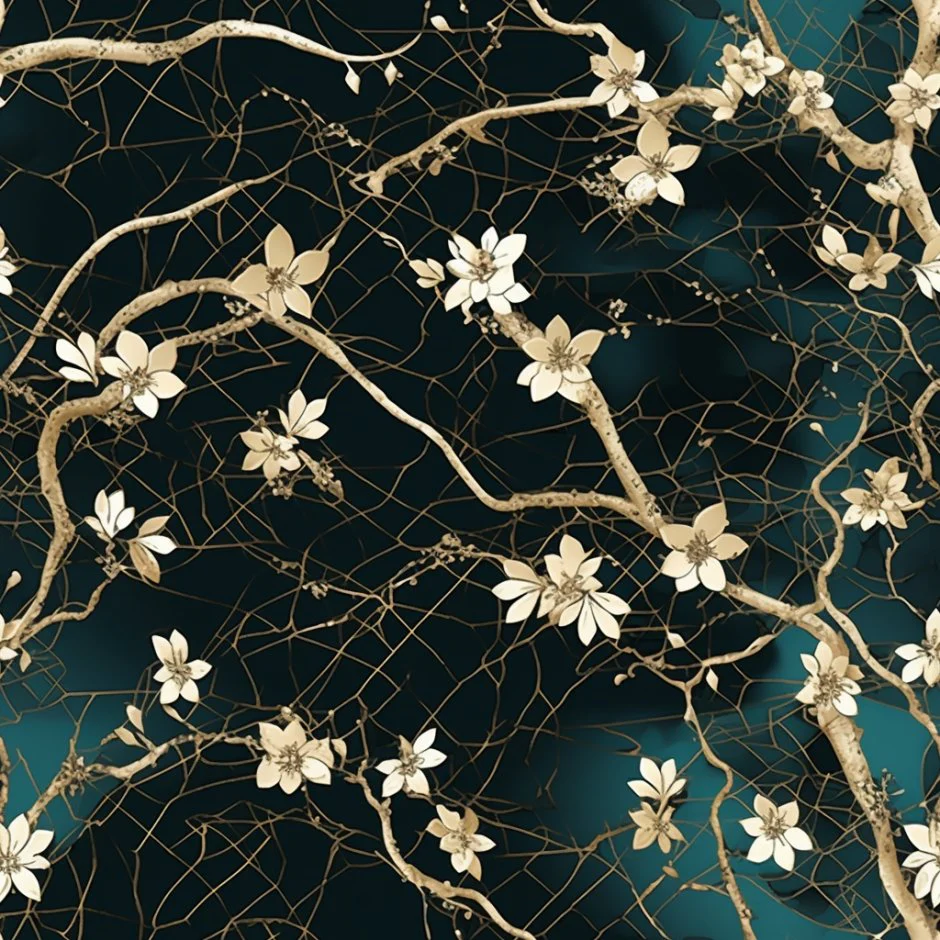 Baroque Lace Wallpaper