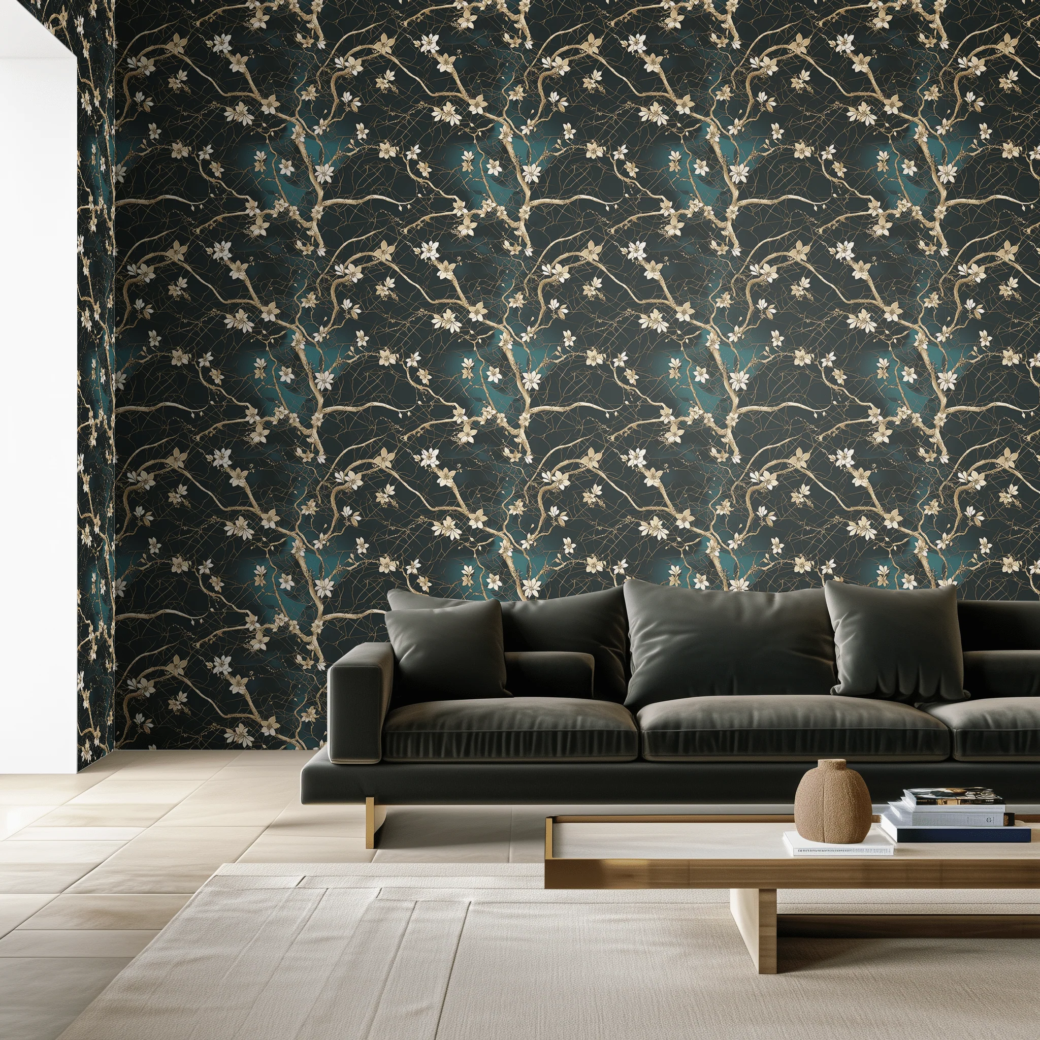 Baroque Lace Wallpaper - Image 2