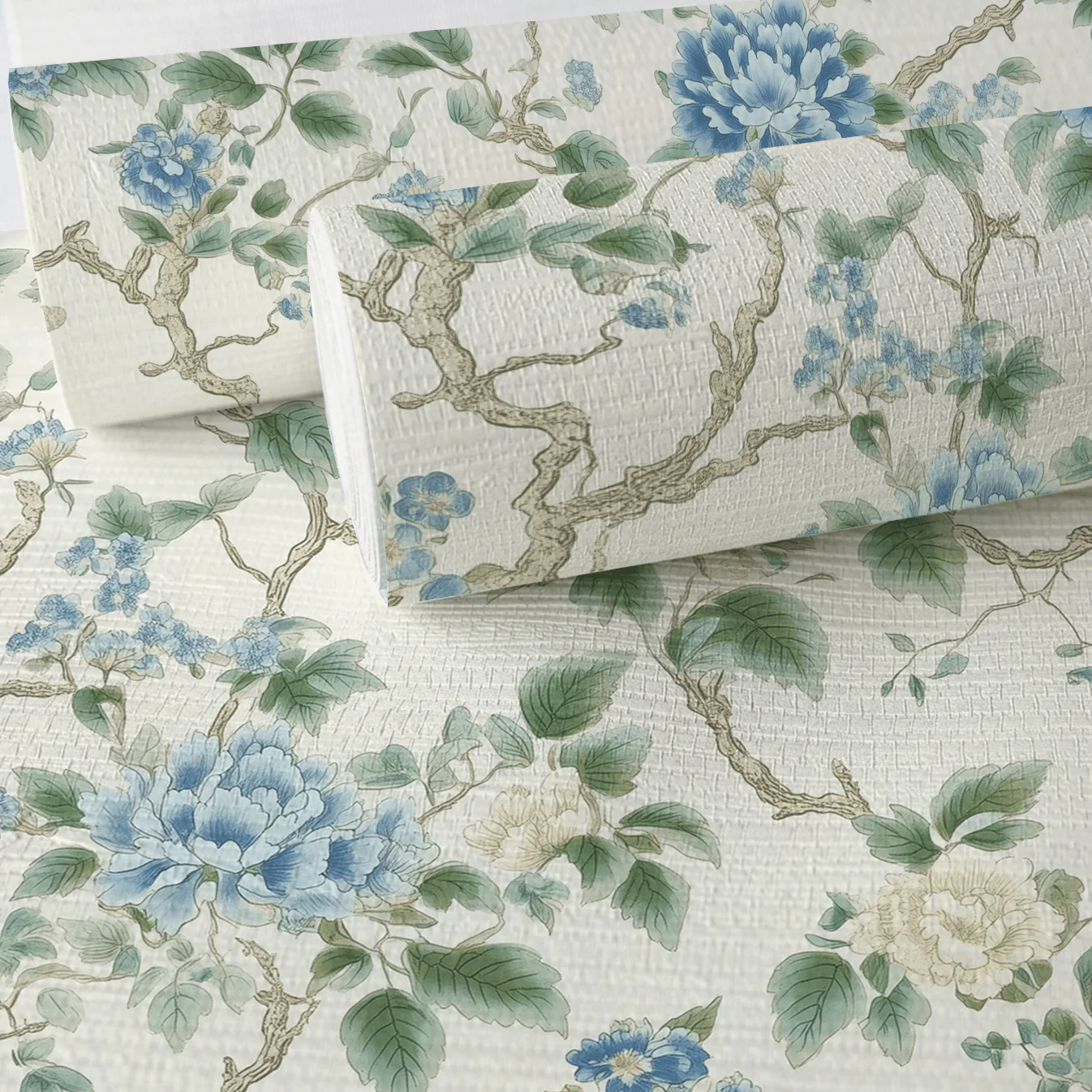 Bellagio Faux Grasscloth Wallpaper - Image 4