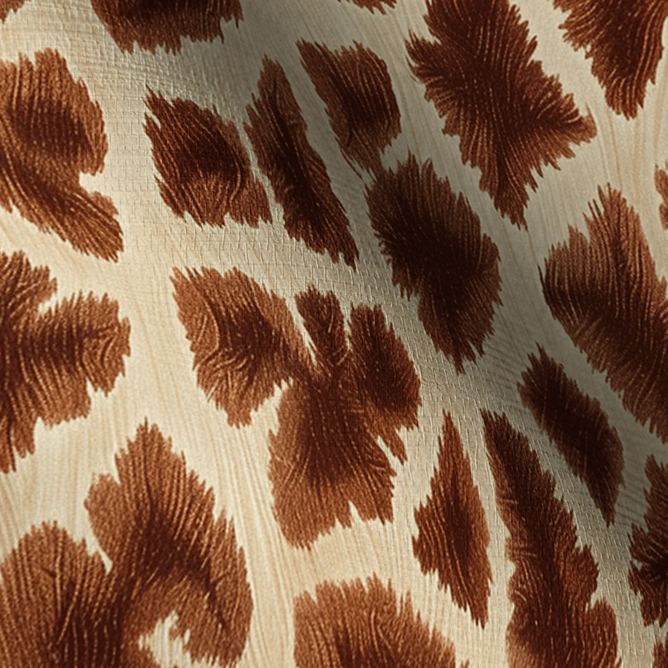 Bishop Giraffe Faux Grasscloth Wallpaper - Image 3