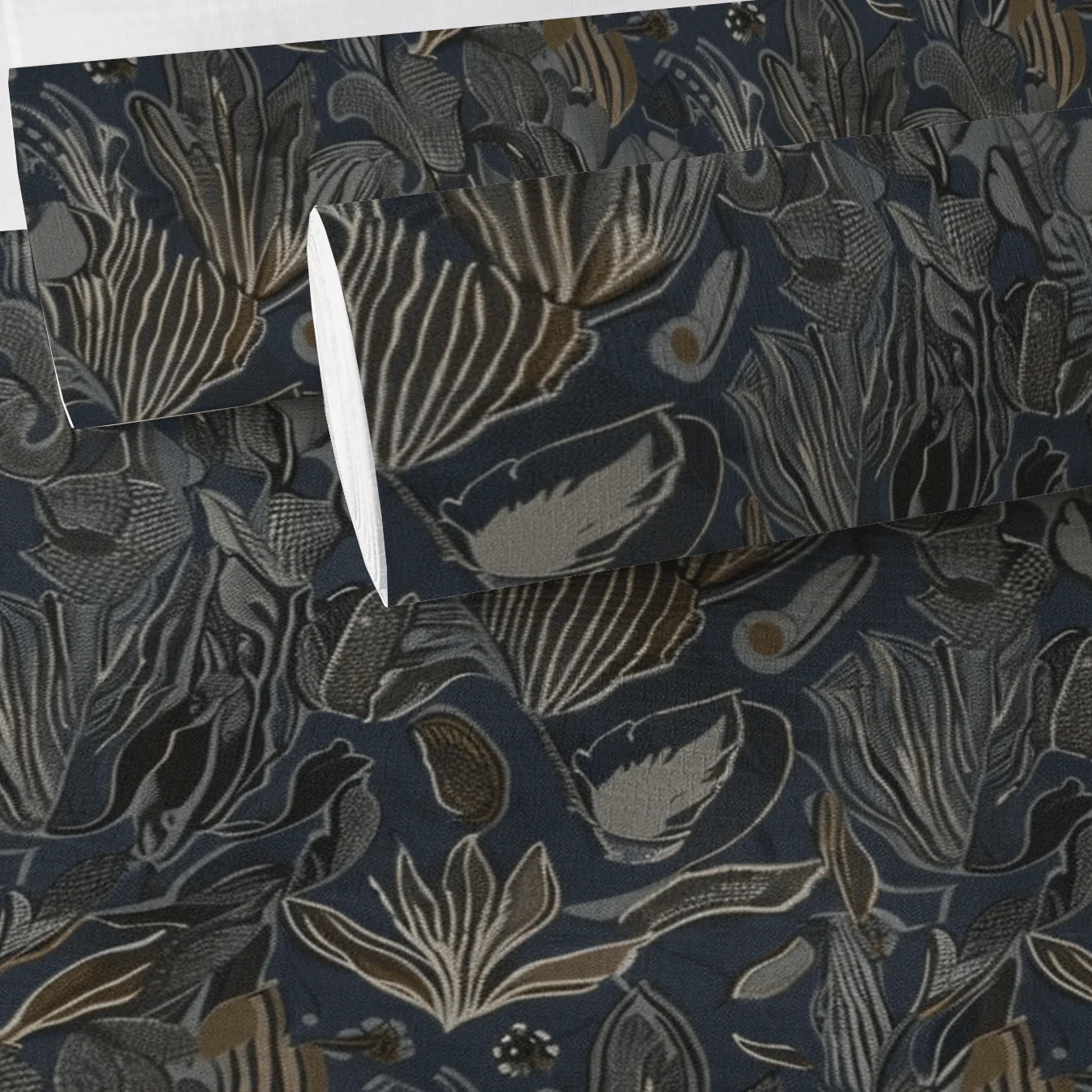 Blake Faux Grasscloth Wallpaper - Image 4