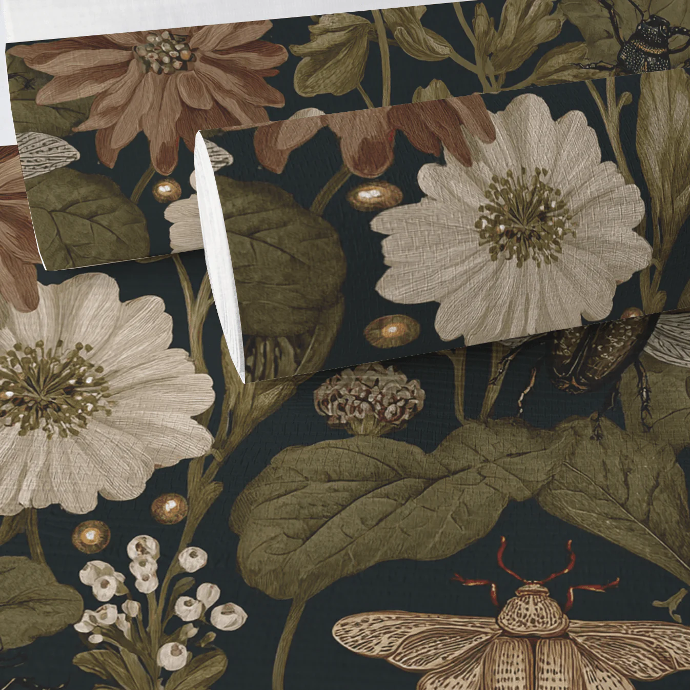 Botanist’s Garden Faux Grasscloth Wallpaper - Image 4