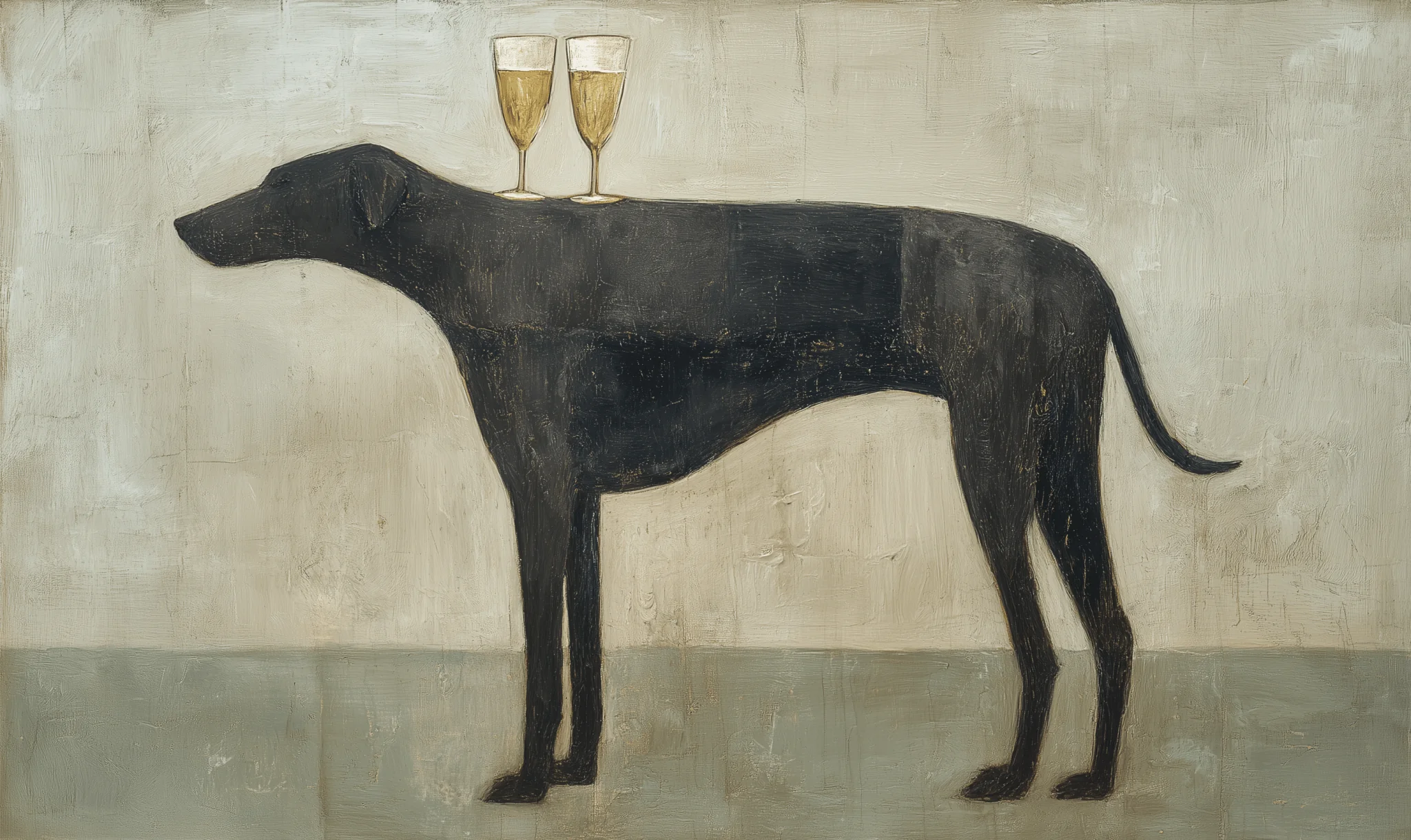 Bubbles on the Black Lab - Tapestry - Image 3