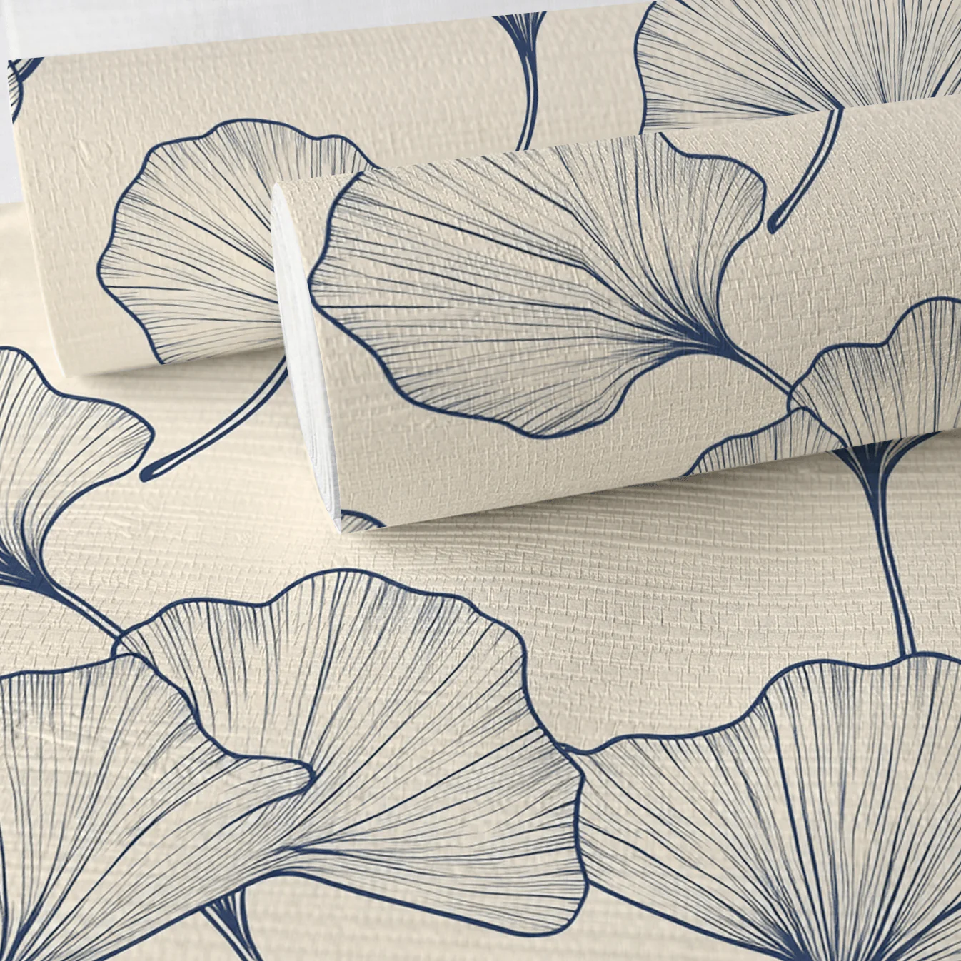 Darien Faux Grasscloth Wallpaper - Image 4
