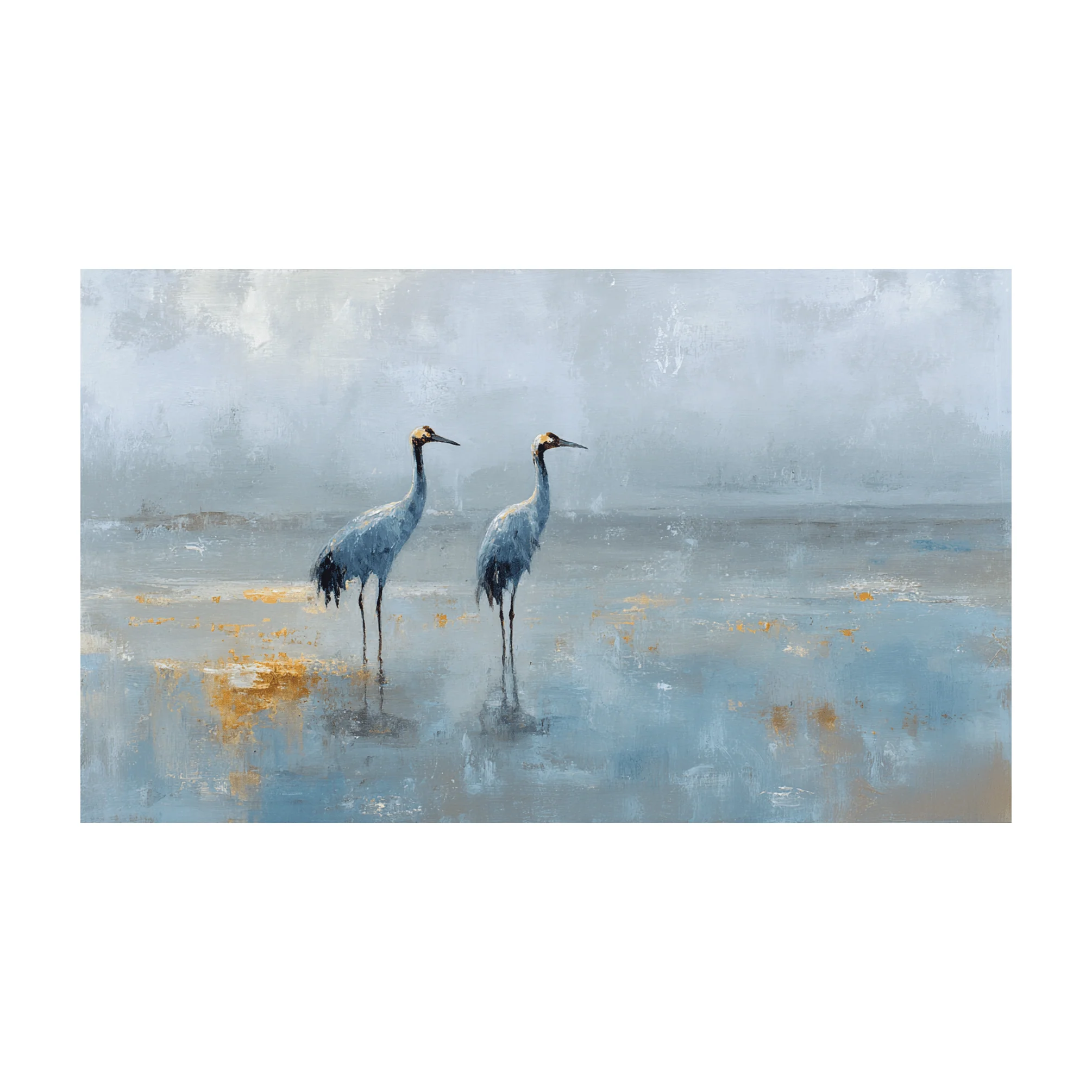 East Harbor Herons - Tapestry - Image 3