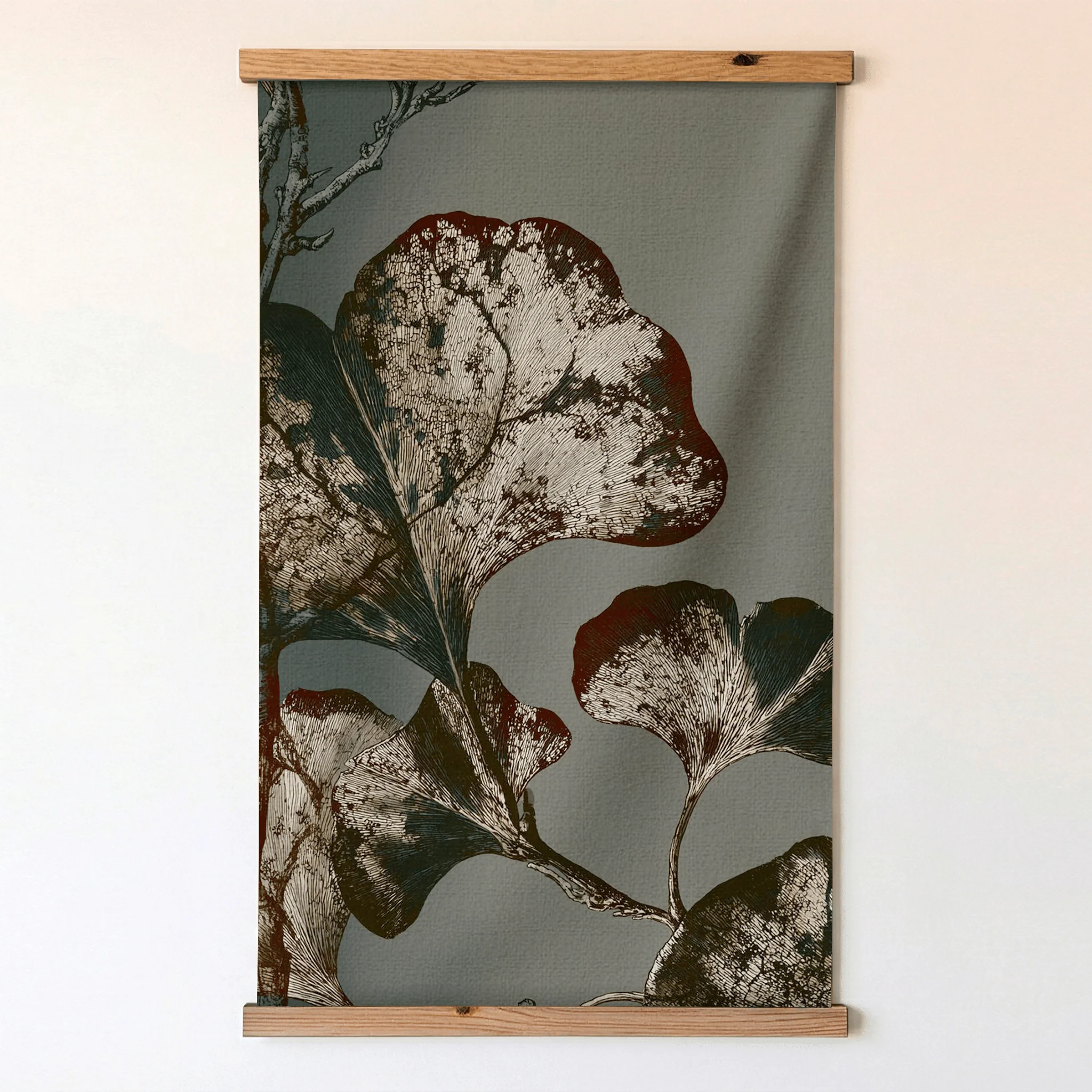 Gilded Ginkgo - Tapestry - Image 7
