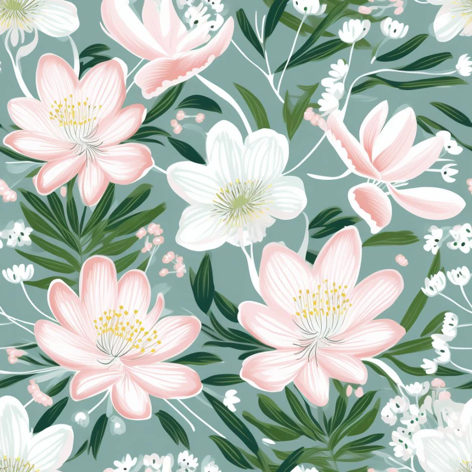 Haven Floral Wallpaper
