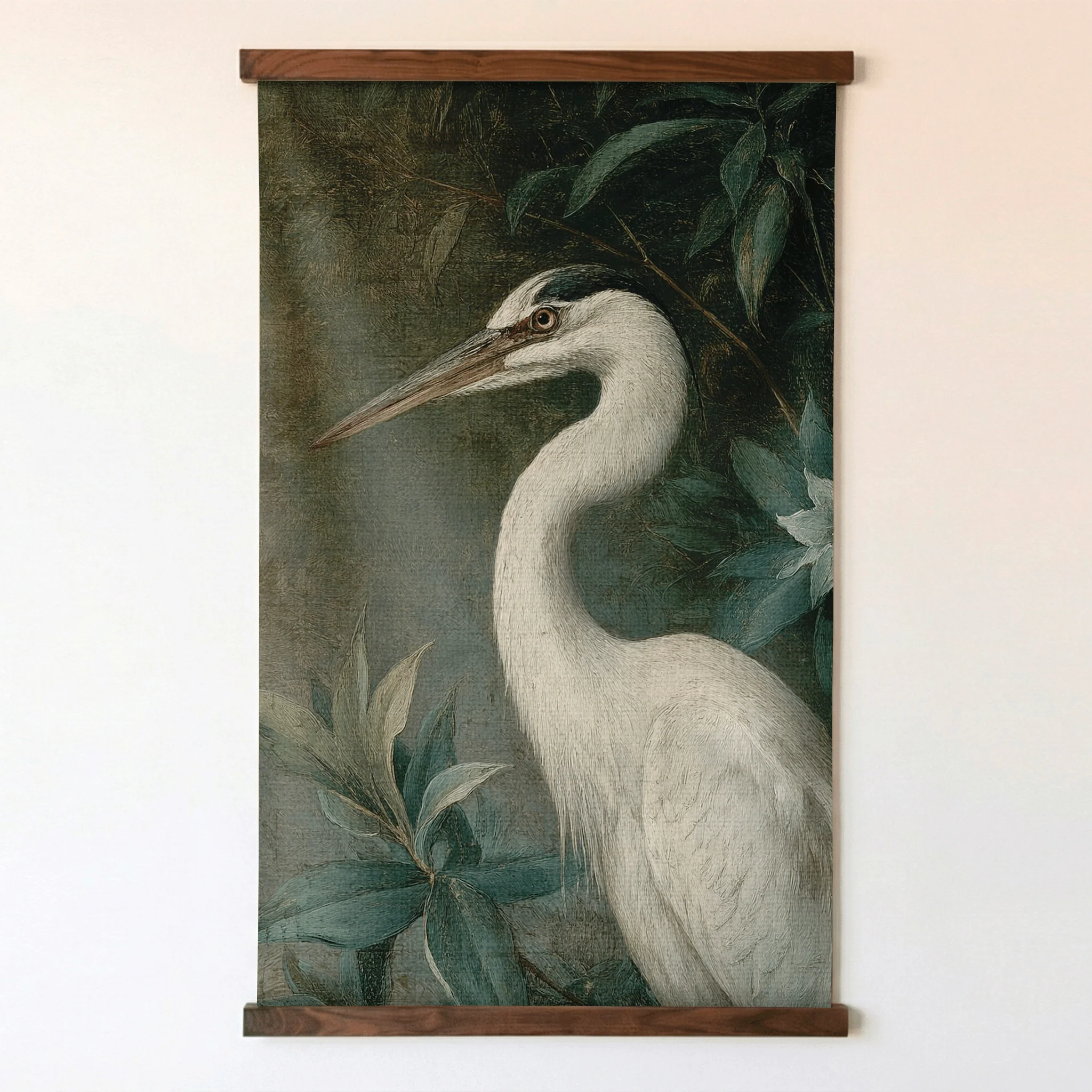 Heron in the Shadows - Tapestry - Image 6