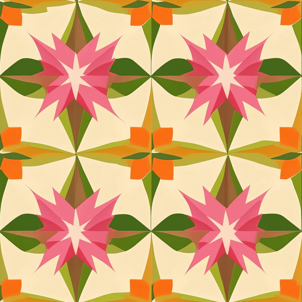 Kaleido Bloom Wallpaper
