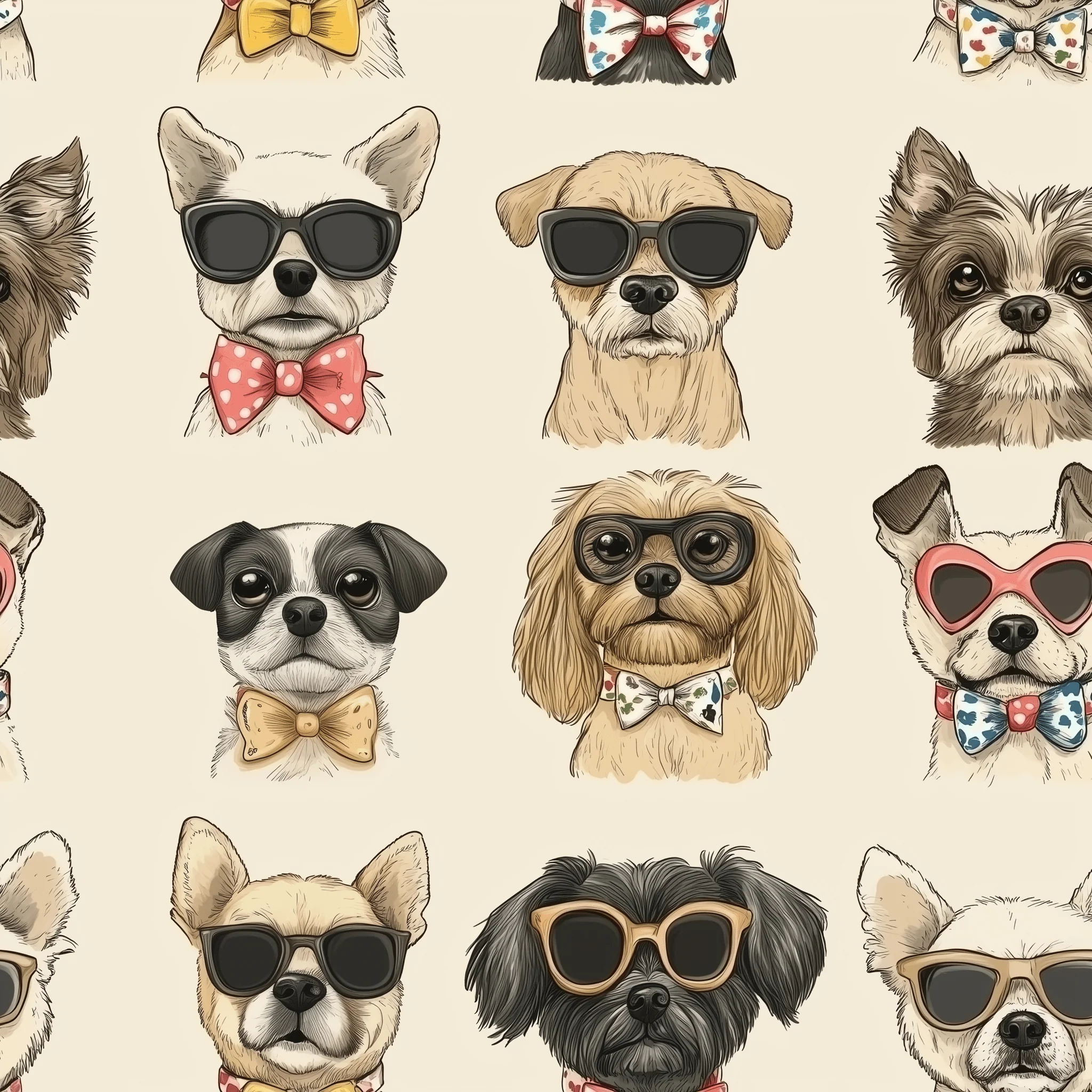 Pup-arazzi Wallpaper